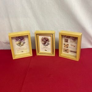 Nature's Sketchbook 4x6 Picture Frame and 2 - 8x6 Shadow Box Pictures